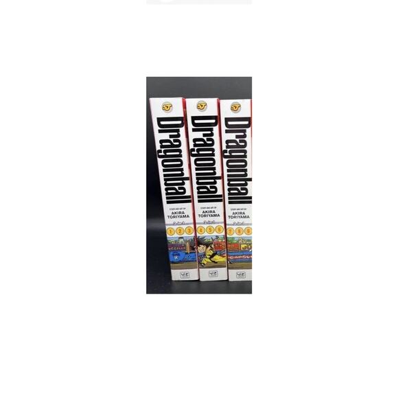 Dragonball 3 in 1 Book Bundle 1-9 Anime Gamer Manga Omnibus Edition Uncensored - Picture 1 of 1